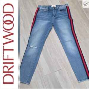 Driftwood Jackie Side Stripe Jeans